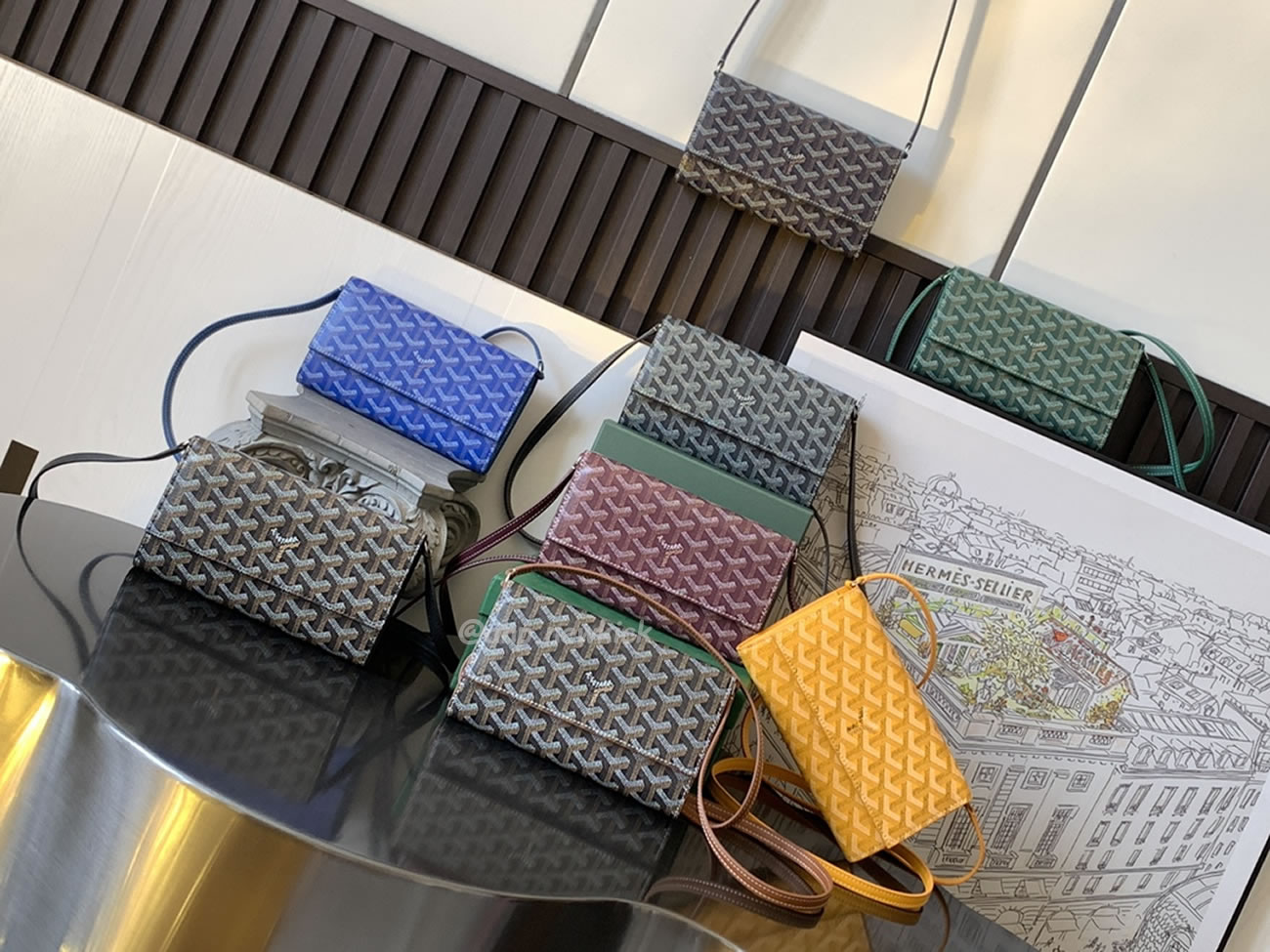 Goyard Varenne Wallet 12 Cm X 3.3 Cm X 19 Cm (26) - newkick.cc